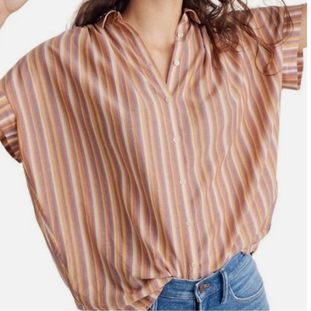 Madewell central shirt stripe
